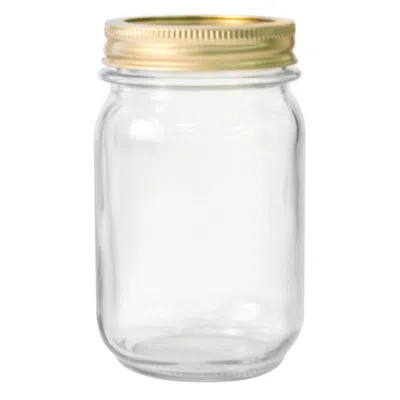 Anchor Hocking 6061685 1 Pint Regular Mouth Canning Jar - Pack Of 12 In Multi