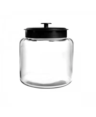 Anchor Hocking Glass 64-oz. Metal-lid Montana Jar In Clear,black