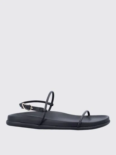 Ancient Greek Flat Shoes  Woman Colour Black