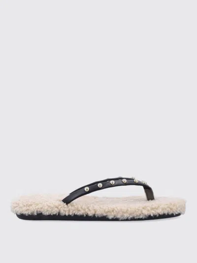 Ancient Greek Flat Shoes  Woman Colour White
