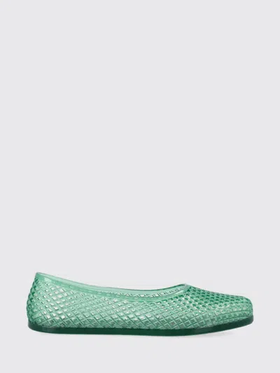 Ancient Greek Ballet Flat  Woman Color Green