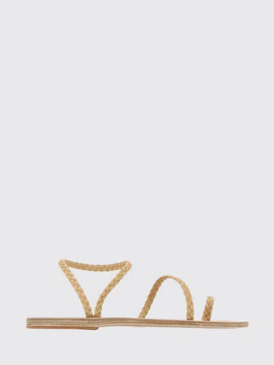 Ancient Greek Heeled Sandal Woman Color Natural In Multi
