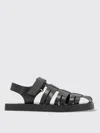 Ancient Greek Sandal Sandals  Men Color Black In Black