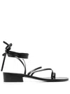 Ancient Greek Sandals Hara Leather Sandals In Black