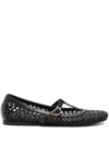 Ancient Greek Sandals Aerati Ballerina Shoes In Black