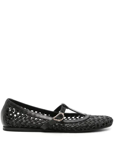 Ancient Greek Sandals Aerati Ballerina Shoes In Black