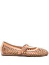 Ancient Greek Sandals Aerati Ballerina Flats In Brown