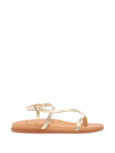 Ancient Greek Sandals Aimilia Strap Sandal In Gold