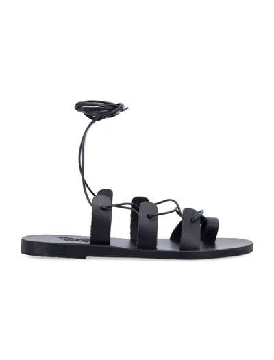 Ancient Greek Sandals Alcyone Sandals In Black