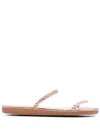 Ancient Greek Sandals Aprilia Braid-strap Sandals In Pink