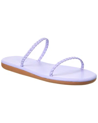 Ancient Greek Sandals Aprilia Braided-strap Sandals In Purple