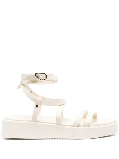 Ancient Greek Sandals Aristea Strapy Sandals In Neutrals