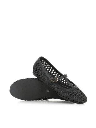 Ancient Greek Sandals Ballerin Aerati In Black