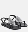 Ancient Greek Sandals Sandalen Barbara Aus Leder In Black