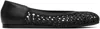 Ancient Greek Sandals Black Aeropi Ballerina Flats In Black