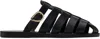Ancient Greek Sandals "cosmia" Sandals In Black