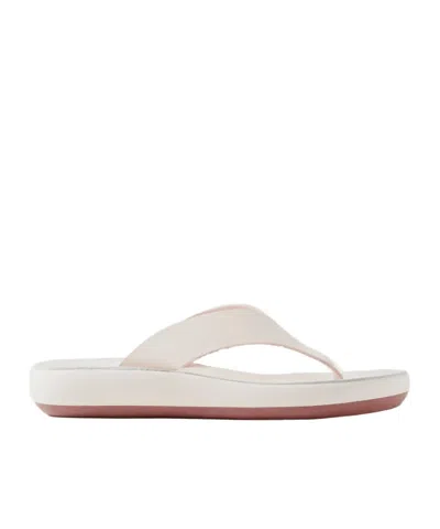 Ancient Greek Sandals Black Cowhide Sandals In White