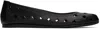 Ancient Greek Sandals Black Cyclopes Ballerina Flats In Black