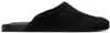 Ancient Greek Sandals Black 'the Slipper' Slippers In Black