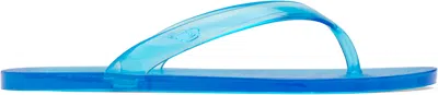 Ancient Greek Sandals Blue Jelly Flip-flops