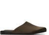 Ancient Greek Sandals Satin The Slipper Slippers In Brown