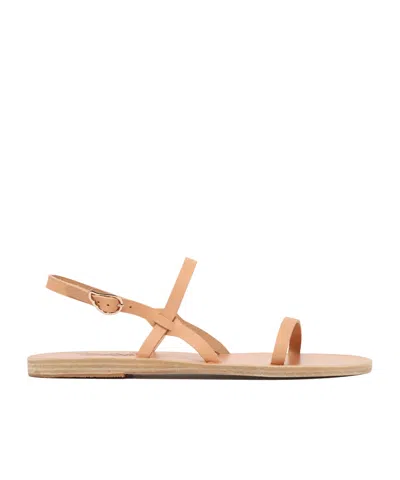 ANCIENT GREEK SANDALS ANCIENT GREEK SANDALS OPEN TOE BUCKLE DETAILED SANDALS