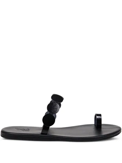Ancient Greek Sandals Calisto Flat Sandals In Black