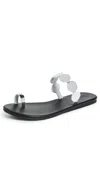 Ancient Greek Sandals Calisto Mirror Sandals Silver