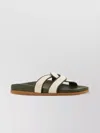 Ancient Greek Sandals Canvas Dual Strap Flat Sandals