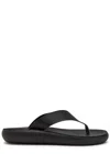 Ancient Greek Sandals Charys Comfort Leather Flatform Sandals In Black