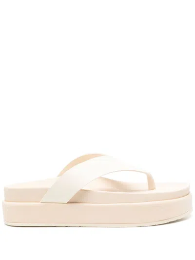 Ancient Greek Sandals Charys Flip Flops In Beige