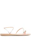 Ancient Greek Sandals Chora Metallic-finish Sandals In Gold