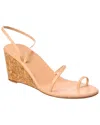 Ancient Greek Sandals Chora Mid Wedge Leather Sandal In Brown