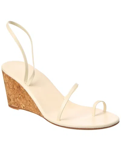 Ancient Greek Sandals Chora Mid Wedge Leather Sandal In Multi
