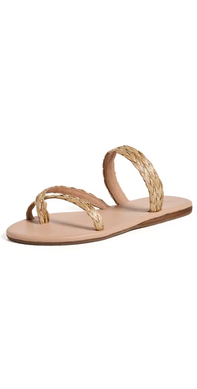 Ancient Greek Sandals Daphnae Sandals Natural In Brown