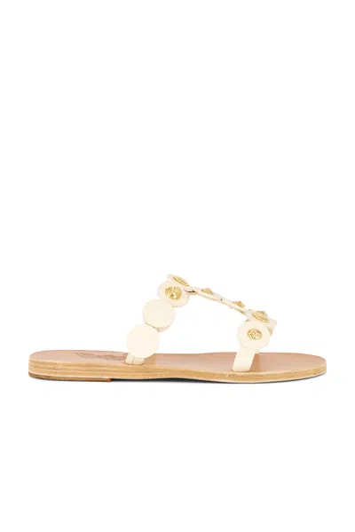 Ancient Greek Sandals Daryl Sandal In White