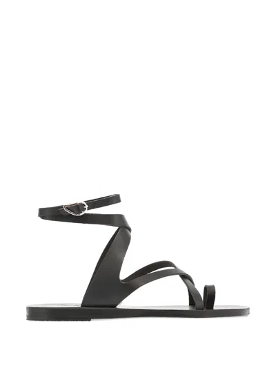 Ancient Greek Sandals Demi Leather Flat Sandals In Multi