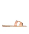 Ancient Greek Sandals Desmos Cross-belt Sandals In Nude