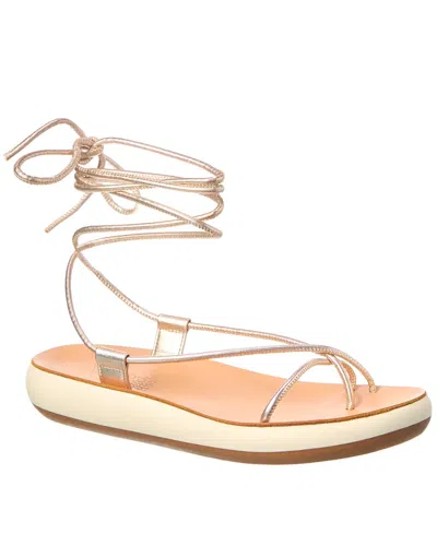 ANCIENT GREEK SANDALS ANCIENT GREEK SANDALS DIAKOPES COMFORT LEATHER SANDAL