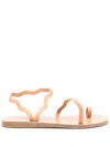 Ancient Greek Sandals Elafonisos Sandals In Gold