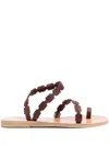 Ancient Greek Sandals Ele Flat Sandals In Brown