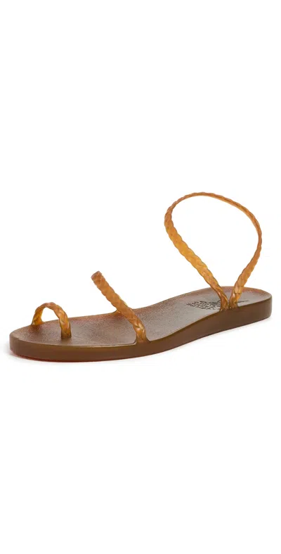 Ancient Greek Sandals Eleftheria Jelly Sandals Caramel In Brown