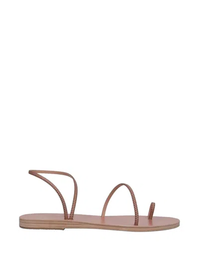 Ancient Greek Sandals Eleftheria Strappy Sandals In Brown
