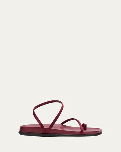 Ancient Greek Sandals Eleftheria Strappy Toe-ring Sporty Sandals In Brown