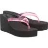 Ancient Greek Sandals Etheria Platform Wedge Flip Flop In Multi