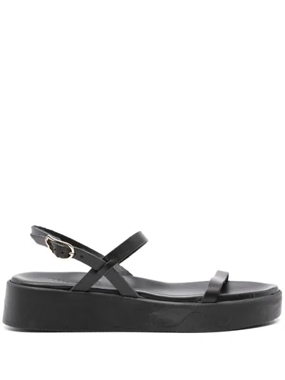 Ancient Greek Sandals Evriali Vachetta Sandals In Black