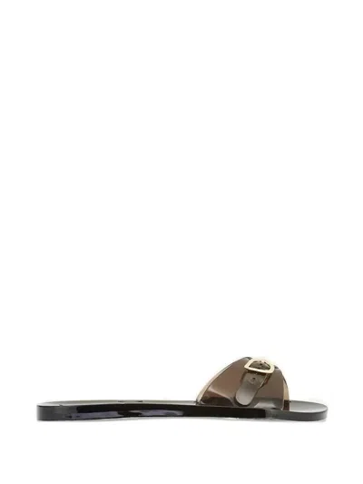 Ancient Greek Sandals Filia Jelly Buckle-fastening Sandals In Brown