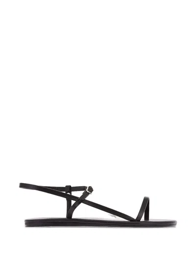 Ancient Greek Sandals Filothei Buckle-fastening Sandals In Black