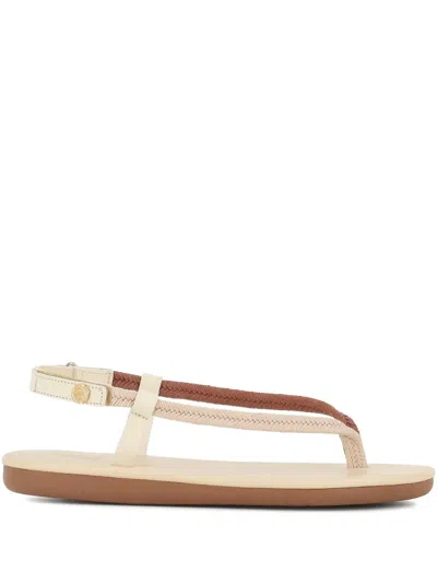 Ancient Greek Sandals Flat Sandals In Neutrals