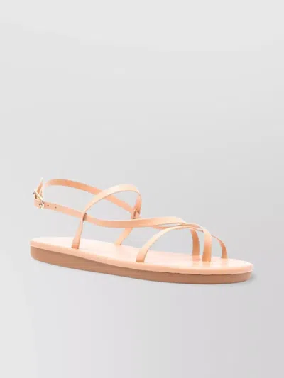 Ancient Greek Sandals Flat Sole Open Toe Strappy Sandal